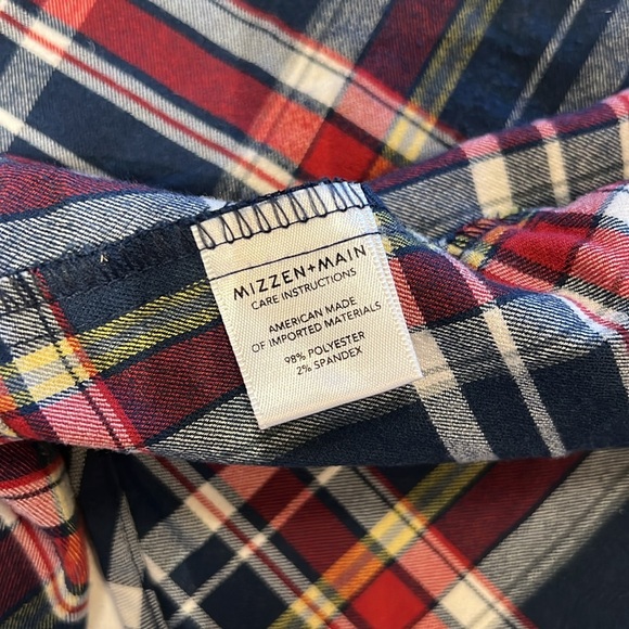 Mizzen+Men flannel. Mens large. Like new. - Picture 4 of 4